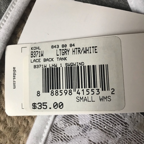 Hoosiers Indiana University lace back tank NWT - Picture 6 of 6